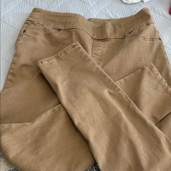 Chico's Tan Women's Jeggings 1.5 (size 10) - Picture 9 of 10